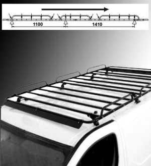 Cruz specjalistyczna platforma baga�owa do Citroen Jumper, Fiat Ducato, Peugeot Boxer, wersja �r. przed�u�ana- �ad. 150