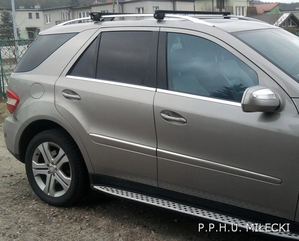 bagaznik na relingi np. mercedes ml