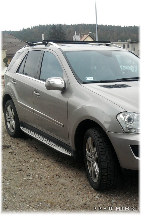 bagaznik na relingi np. mercedes ml
