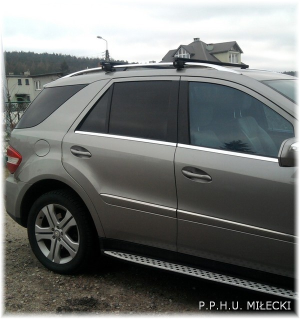 bagaznik na relingi np. mercedes ml