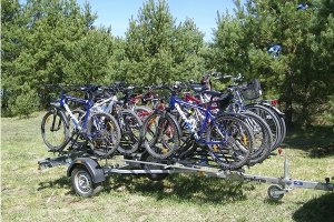 Przyczepa BRENDERUP - specjalny zestaw FREEDOM do przewozu rower�w
