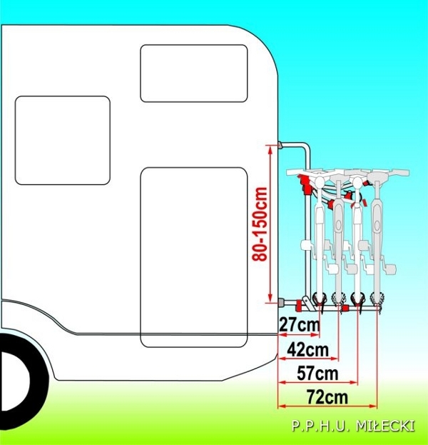 Fiamma PRO 4 vztery rowery