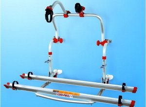 Baga�nik rowerowy Fiamma Carry-Bike CARAVAN PRO C do przewozu 3 rower�w, montowanych na �cianie przyczepy kempingowej