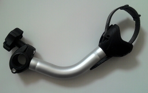 Uchwyt ramy roweru regulowany BIKE BLOCK PRO 2 do monta�u 2 roweru (czarny) na baga�nikach Fiamma