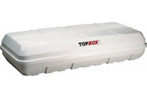 Bagażnik dachowy Thule TOP-BOX TOPBOX 190 w kolorze białym o wymiarach (187 x 89 x 40 cm) pojemność 500 litrów Bagażnik dachowy Thule TOP-BOX TOPBOX 190 w kolorze białym o wymiarach (187 x 89 x 40 cm) pojemność 500 litrów
