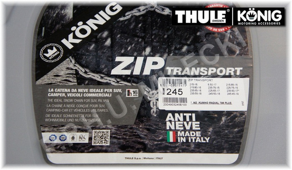 K�nig ZIP Transport
�a�cuchyprzeciesnie�ne