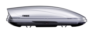 Autobox Thule Motion 200 w kolorze srebrny metalik 410 litr�w (175x86x46cm) Obustronne otwieranie