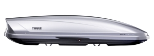 Autobox Thule Motion 900 w kolorze srebrny metalik 630 litr�w (235x94x47cm) Obustronne otwieranie