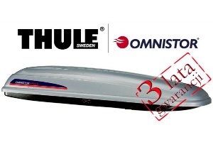 Autobox Thule - Omnistor Apollo 700 w kolorze srebrno - szarym 440 litr�w (232x69x40cm)