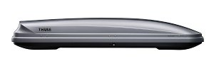Autobox Thule Pacific 500 w kolorze srebrnym - 290 litr�w (221x55x37)
