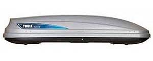U�YWANY Autobox Thule Pacific 600 w kolorze srebrnym - 310 litr�w (190x63x39)