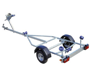 Przyczepa Thule - Brenderup 8114 do przewozu �odzi - o DMC 500kg