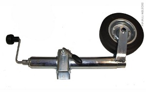 Ko�o podporowe - manewrowe z obejm� 48mm AL-KO lub KNOTT do przyczep pod�odziowych