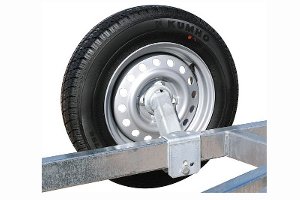 Wspornik ko�a zapasowego do przyczep pod�odziowych 80x40mm