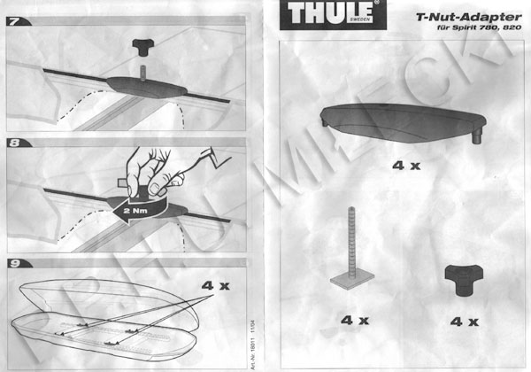 Thule
adapter 697-4