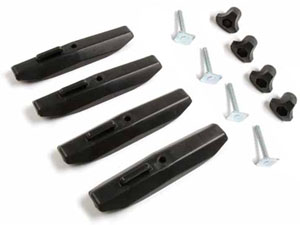 Adapter (wsuwki 697400) Thule 697-4 do monta�u boxa Atlantis, Excellence, Pacific, Spirit, Xstream na belkach ALU - kpl.