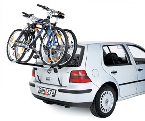Baga�nik rowerowy Thule ClipOn High 9105 do przewozu rower�w na klapie samochodu, przeznaczony do aut typu hatchback