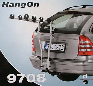 Baga�nik rowerowy Thule HangOn 4B 9708 na hak - jedyny na 4 rowery, odchylany!