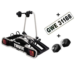 Baga�nik rowerowy na hak Thule EuroWay 945 - na 2 rowery wersja EXCLUSIVE(+10!)