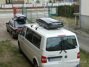 Autobox Xstream (Xtreme) 500 czarny metalik CARBON 500 litr�w (225x83x39cm) - monta� ULTRA RAPID! LIMITED