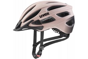 Kask rowerowy Uvex True CC z regulacją obwodu głowy oraz głębokości w kolorze dust rose-black mat w rozmiarze 55-58 cm